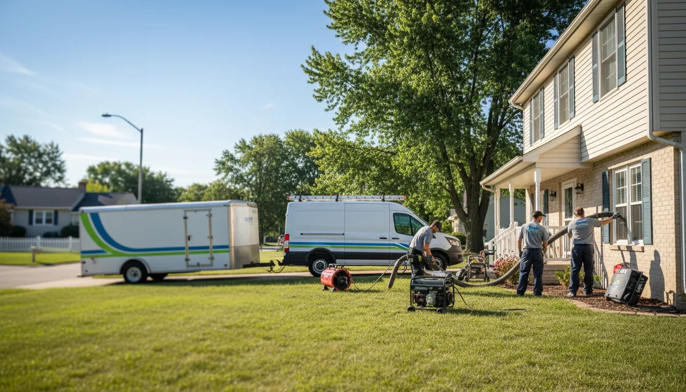 Flooded Basement Restoration And Cleanup With Repair in Kalkaska, MI near me